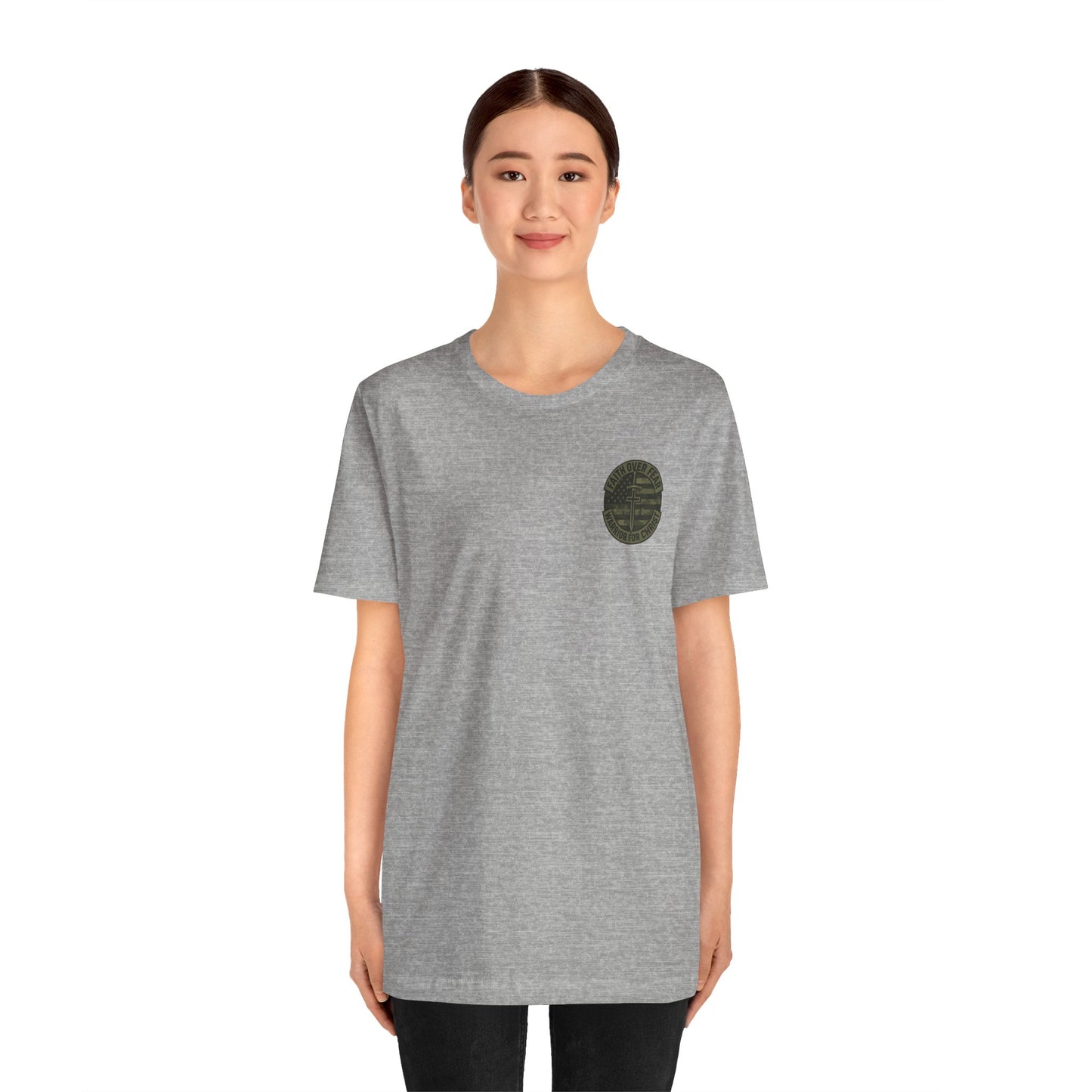 Faith Over Fear "Warrior for Christ" T-Shirt