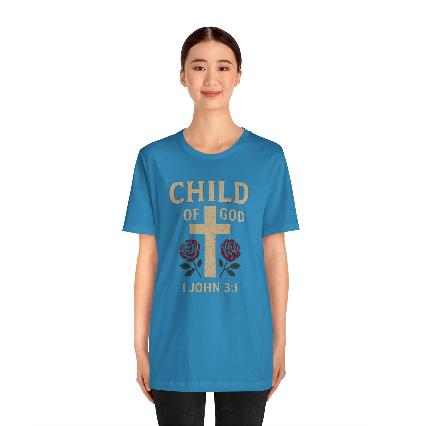Child of God T-Shirt — 1 John 3:1 Bible Verse Christian Tee