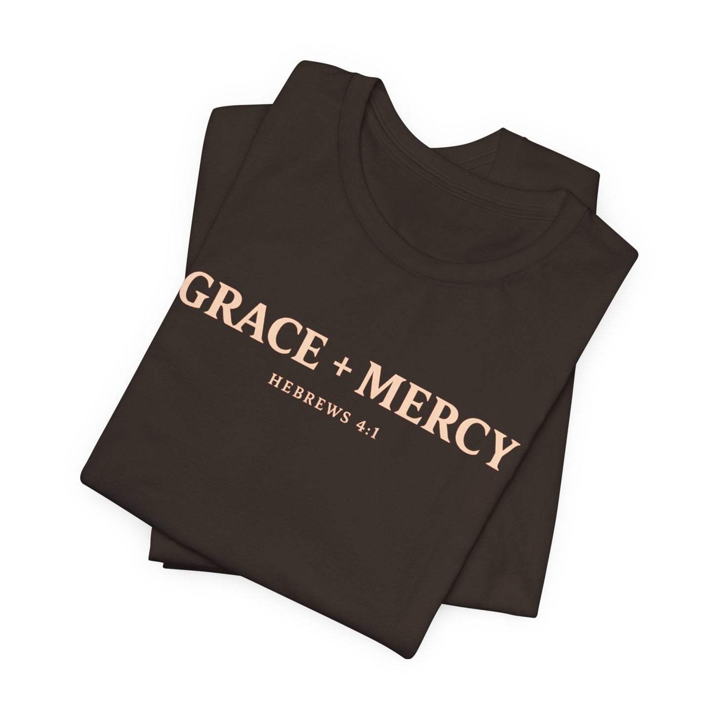 Grace + Mercy Graphic T-Shirt — Faith-Inspired Christian Tee