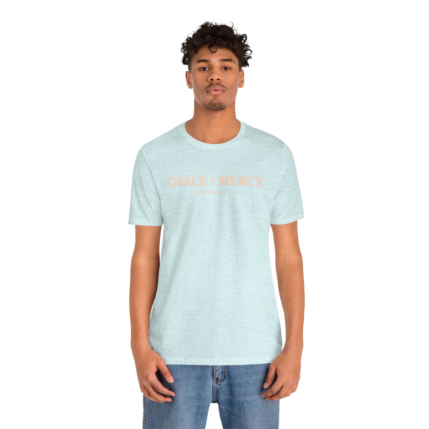 Grace + Mercy Graphic T-Shirt — Faith-Inspired Christian Tee