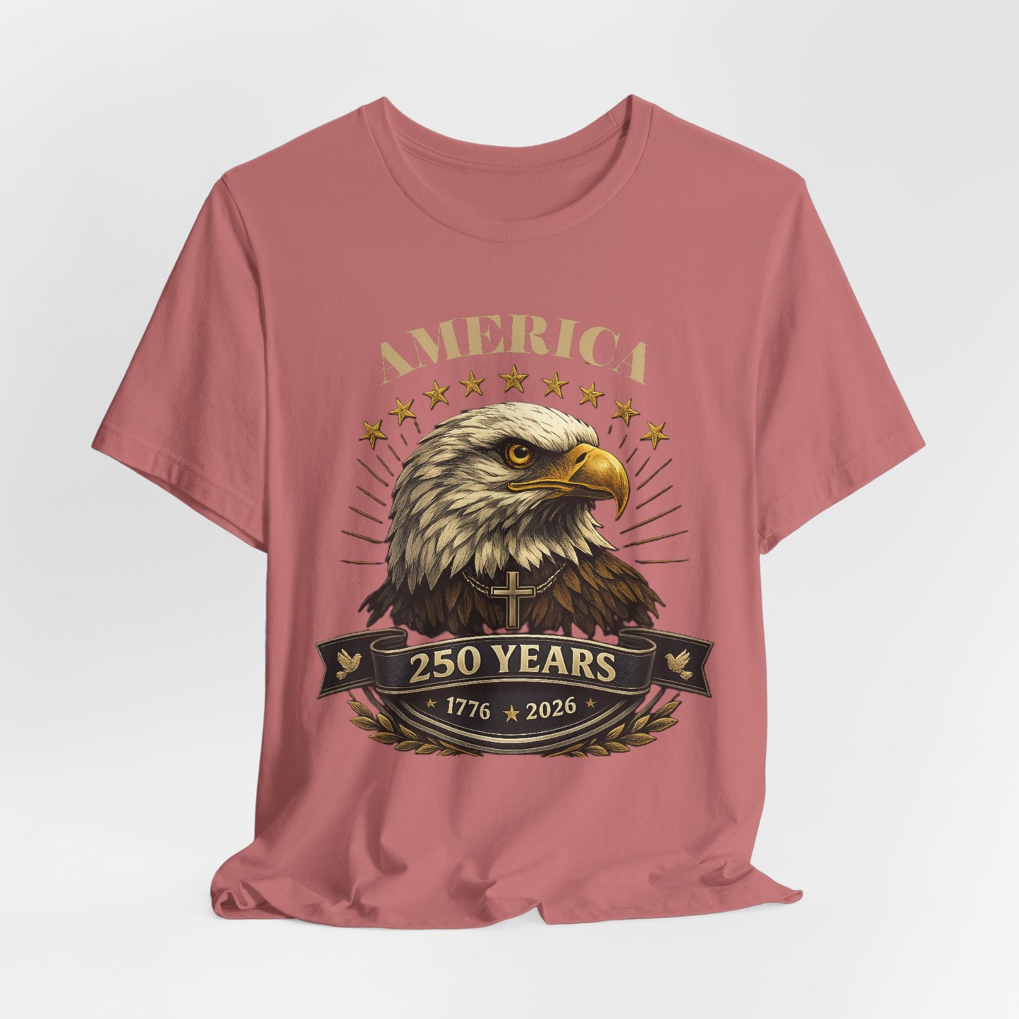 America 250th Anniversary Eagle T-Shirt — 1776–2026 Patriotic Tee
