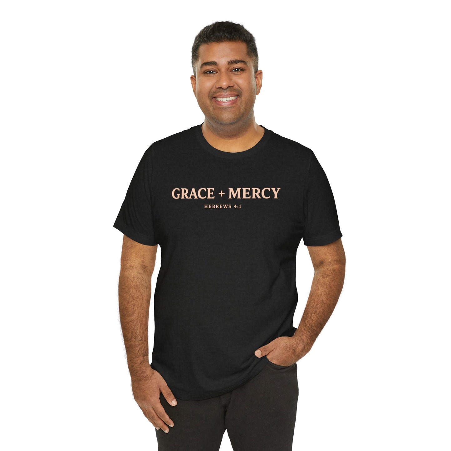 Grace + Mercy Graphic T-Shirt — Faith-Inspired Christian Tee