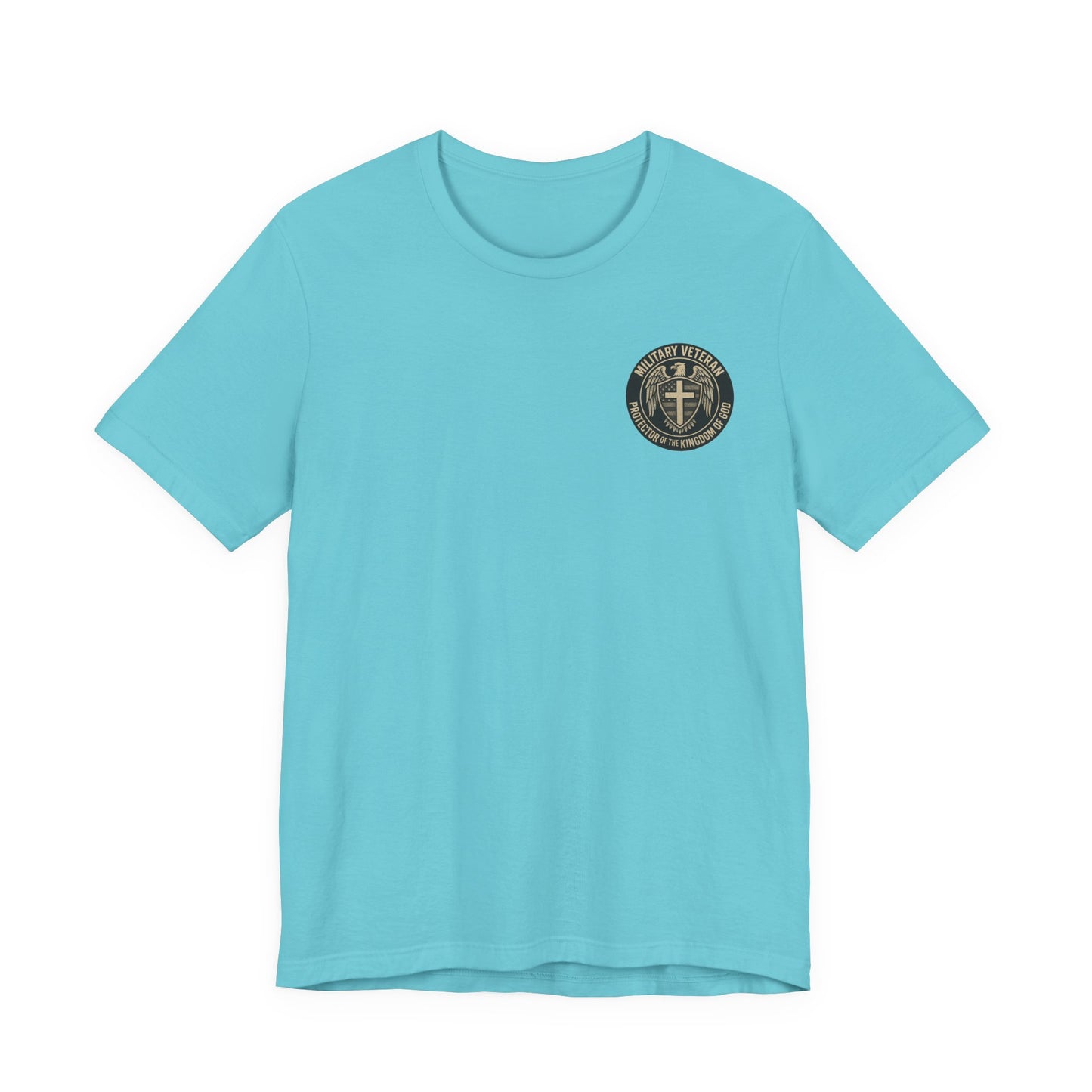 Veteran Protector Tee — "Military Veteran Protector of the Kingdom of God"