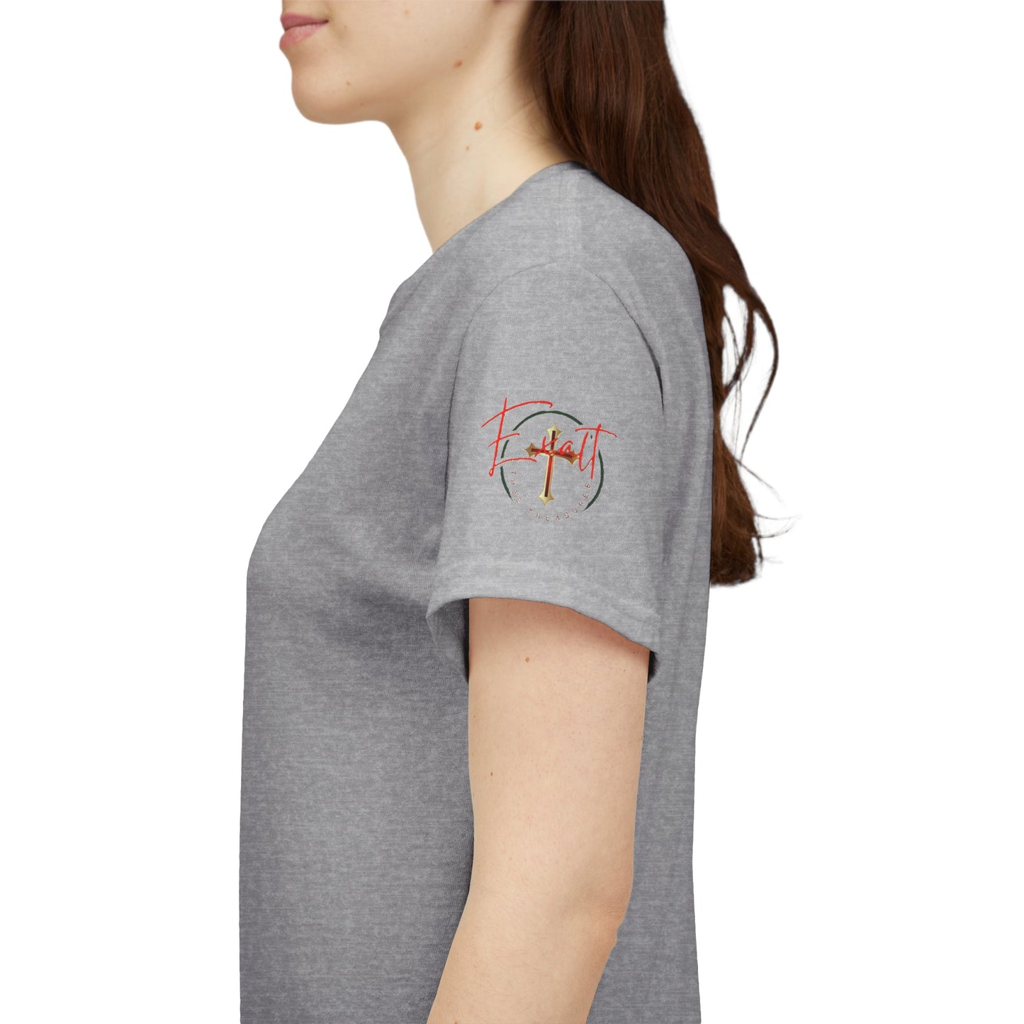 Christian Tee - Philippians 4:13 'Faith Is My Strength' (Copy)