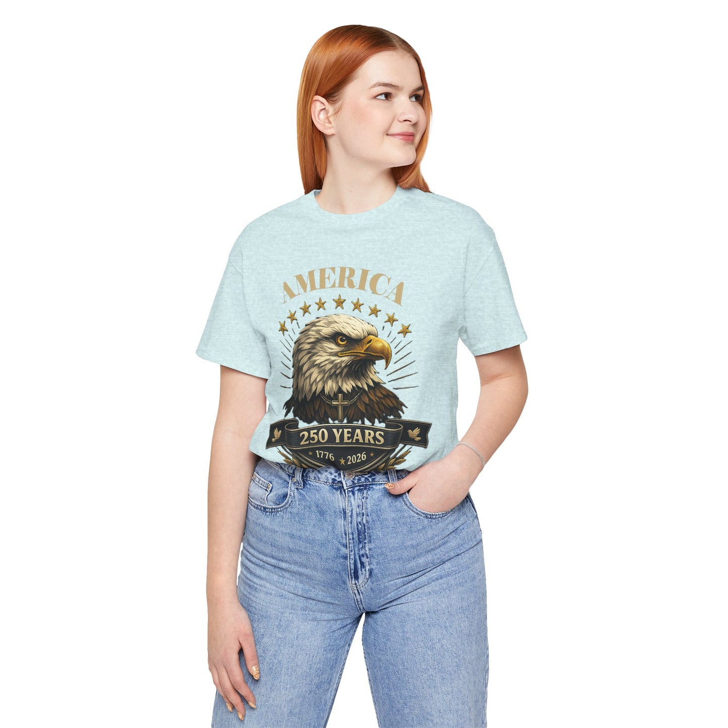 America 250th Anniversary Eagle T-Shirt — 1776–2026 Patriotic Tee