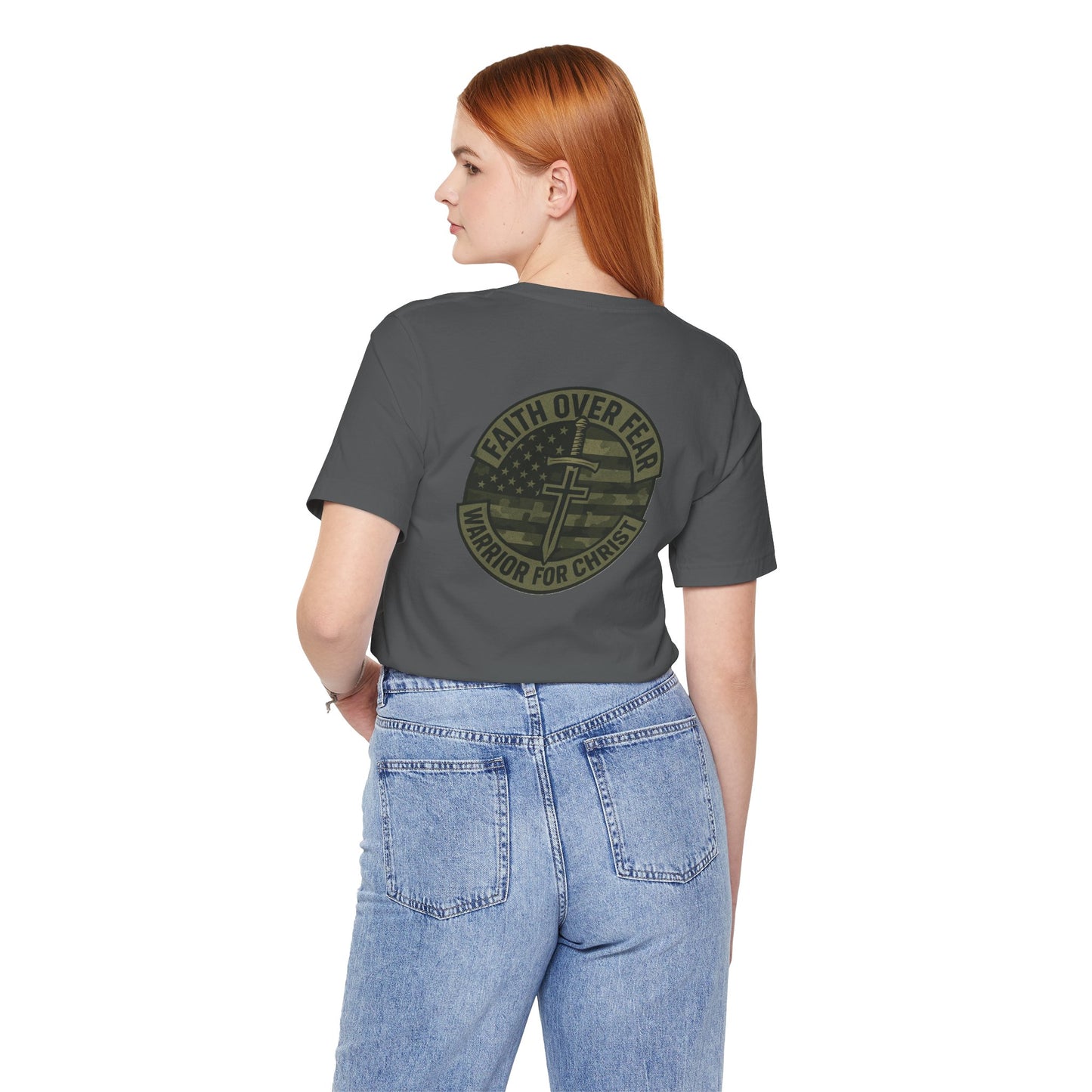 Faith Over Fear "Warrior for Christ" T-Shirt