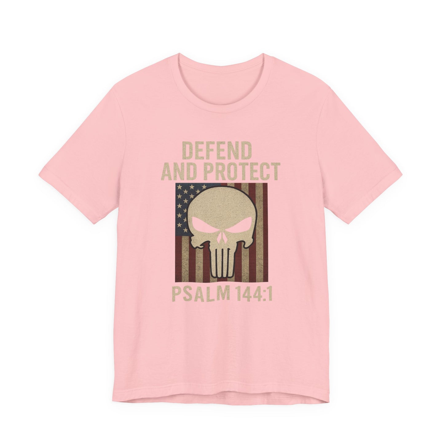 Defend and Protect Bible Verse Psalm 144:1 T-Shirt