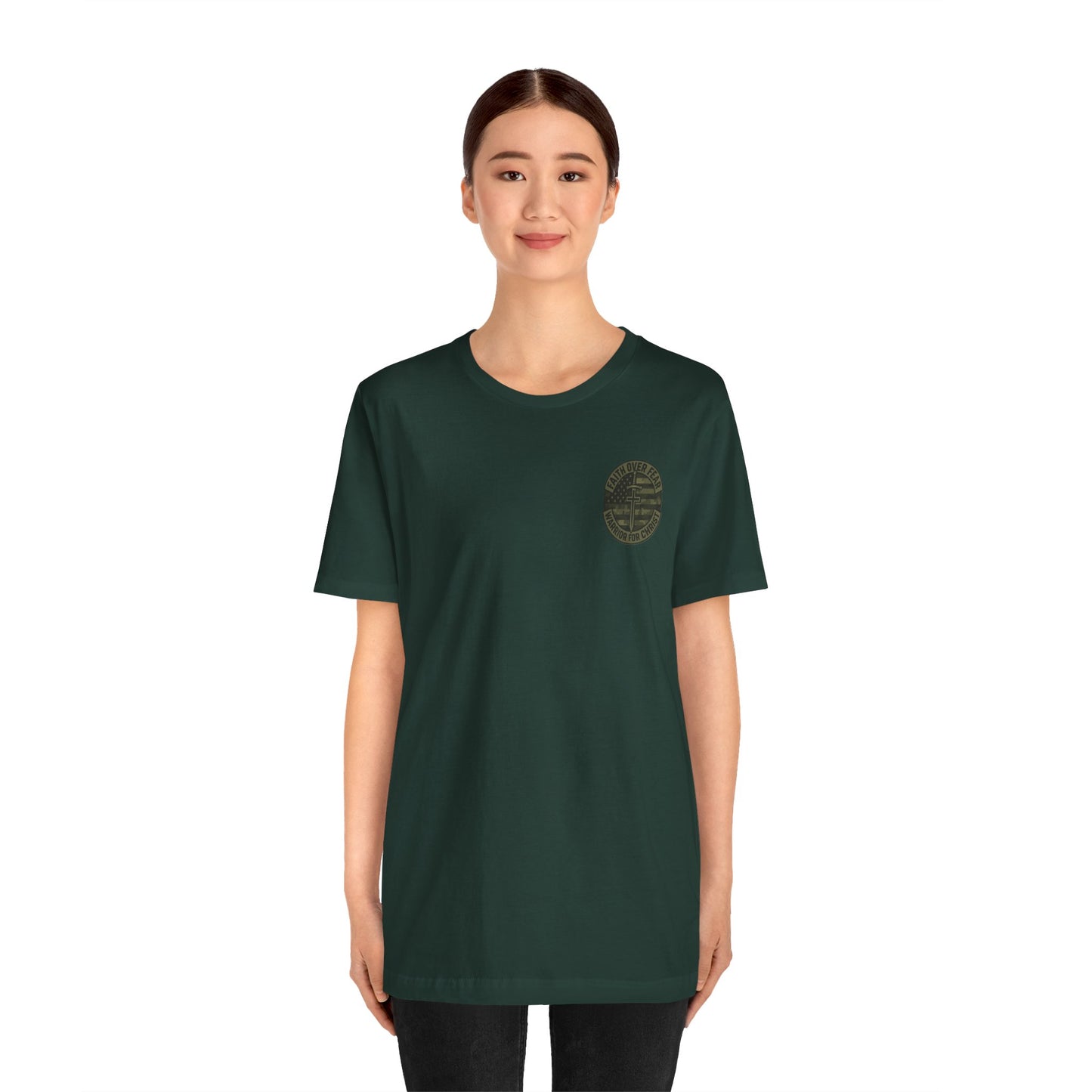 Faith Over Fear "Warrior for Christ" T-Shirt