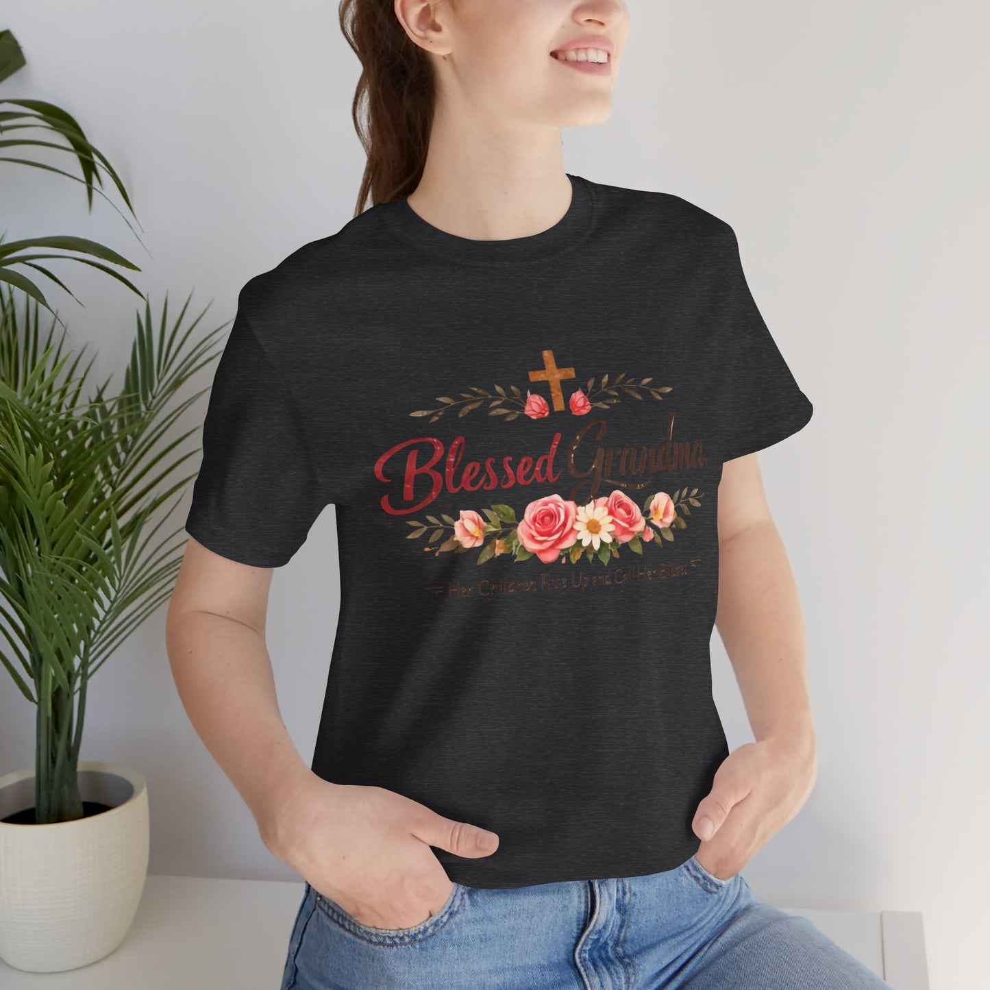 Blessed Grandma Floral Tee
