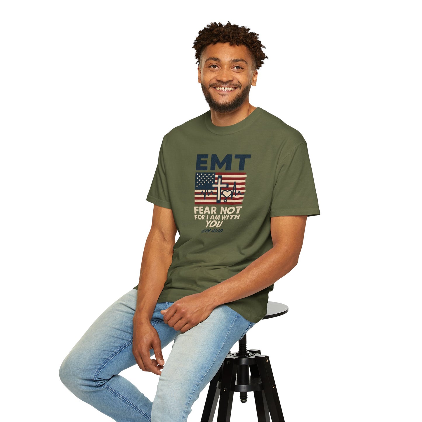 EMT "Fear Not For I Am With You" T-Shirt