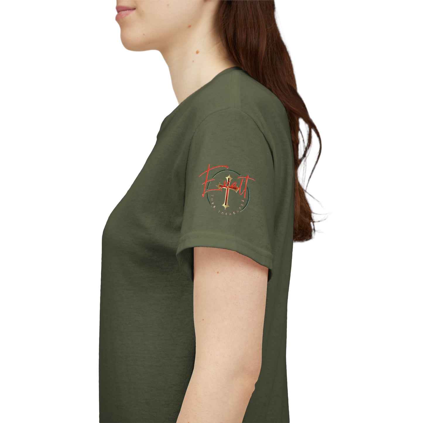 Christian Tee - Philippians 4:13 'Faith Is My Strength' (Copy)
