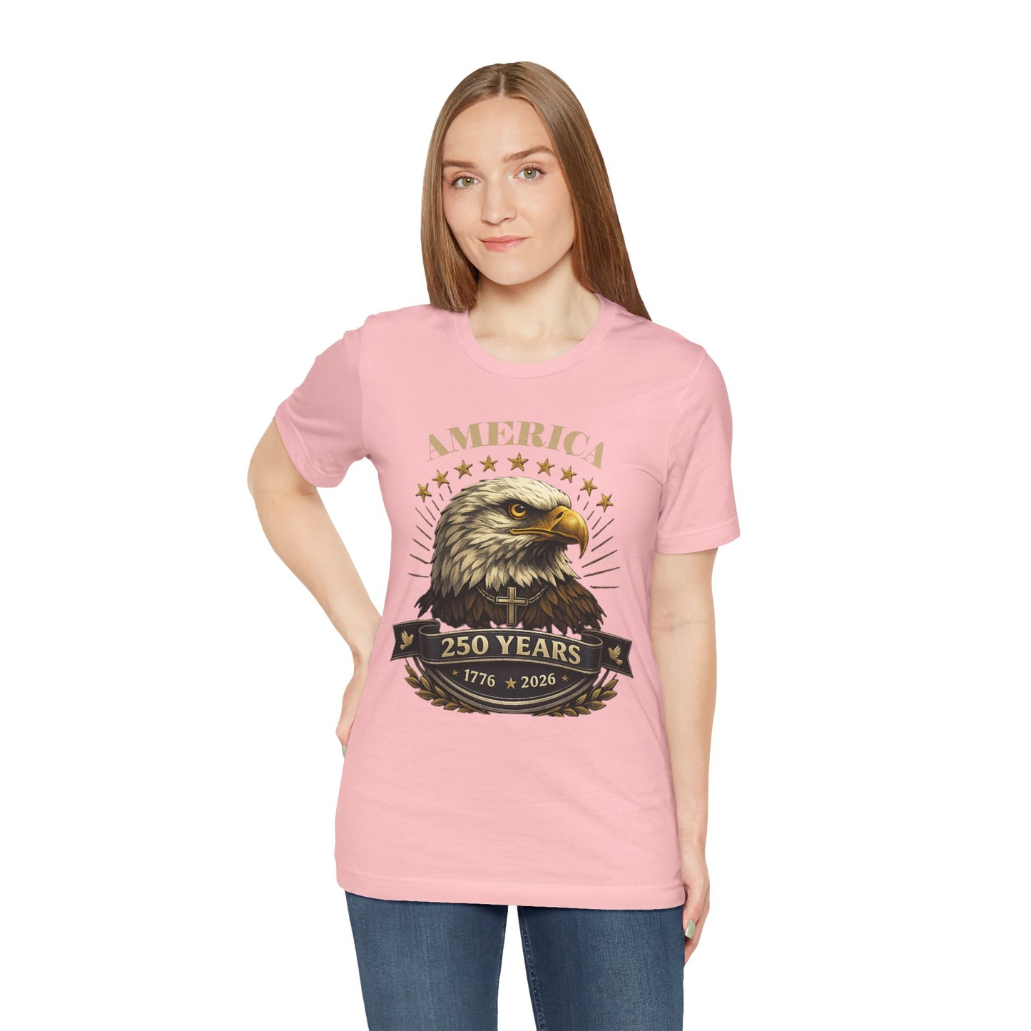 America 250th Anniversary Eagle T-Shirt — 1776–2026 Patriotic Tee