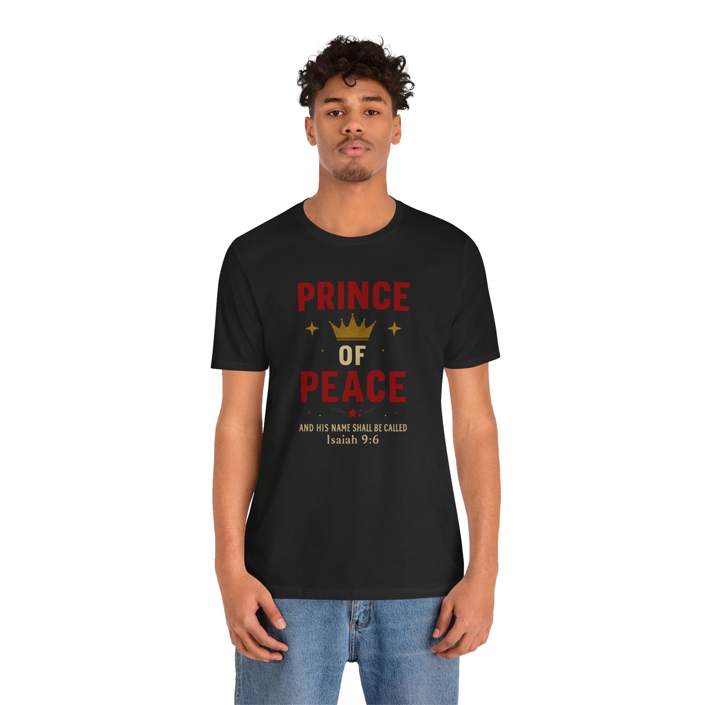 Prince of Peace Isaiah 9:6 T-Shirt — Bible Verse Christian Tee