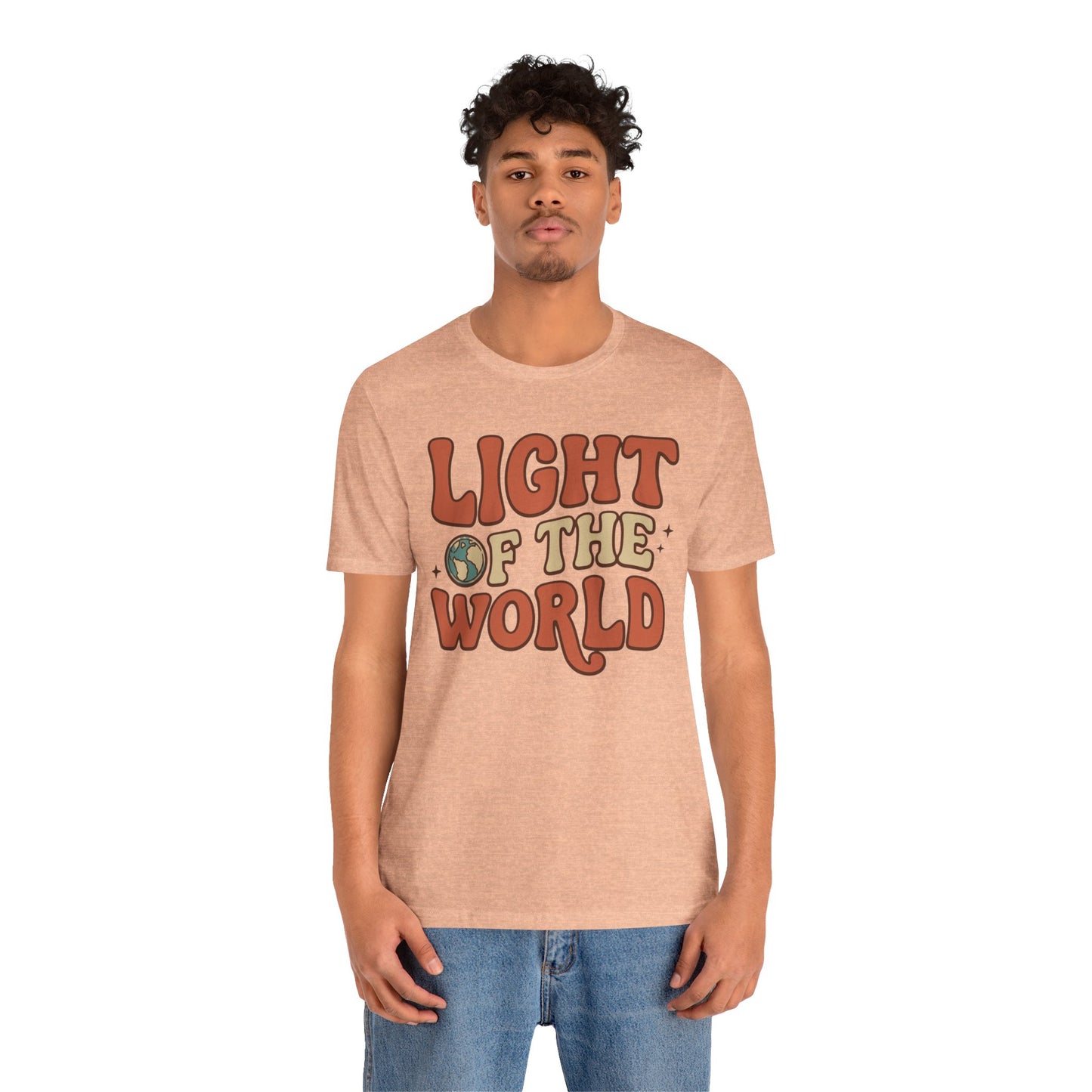 Light of the World T-Shirt — Inspirational Christian Tee