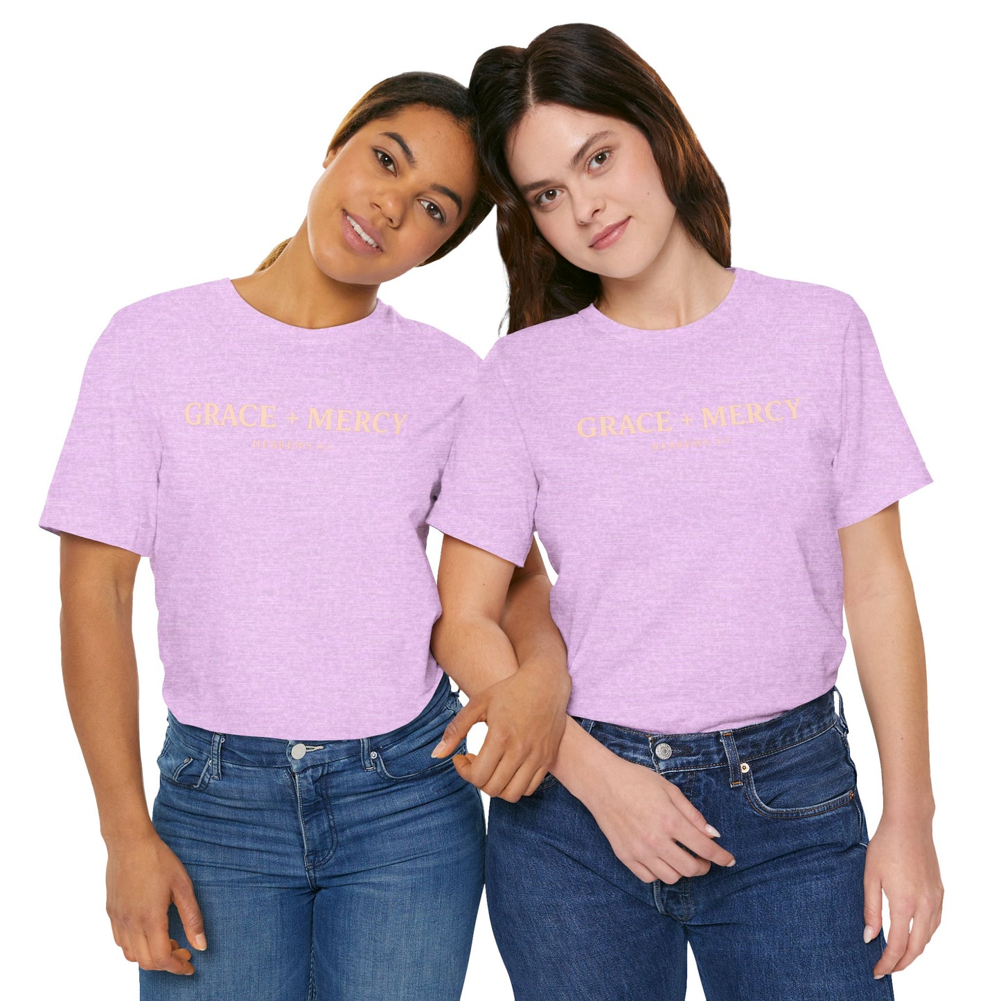 Grace + Mercy Graphic T-Shirt — Faith-Inspired Christian Tee