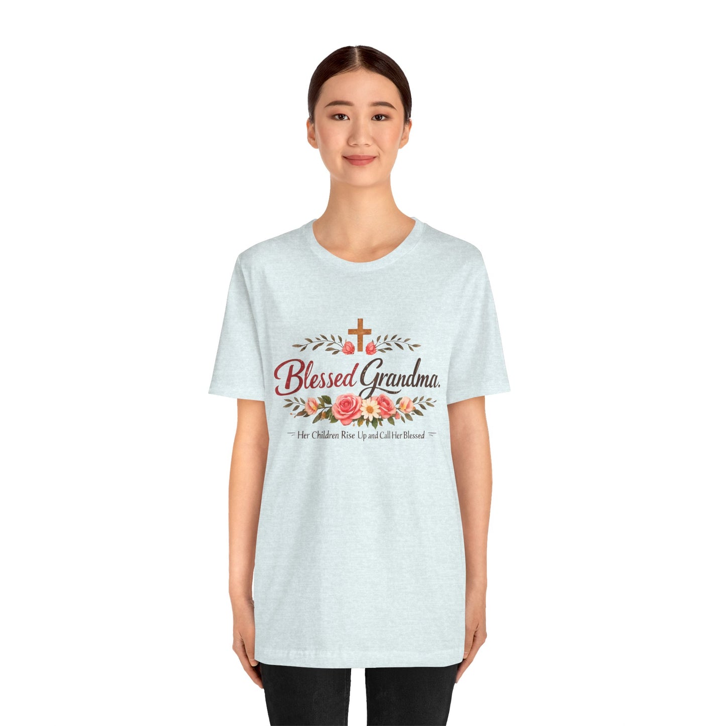 Blessed Grandma Floral Tee
