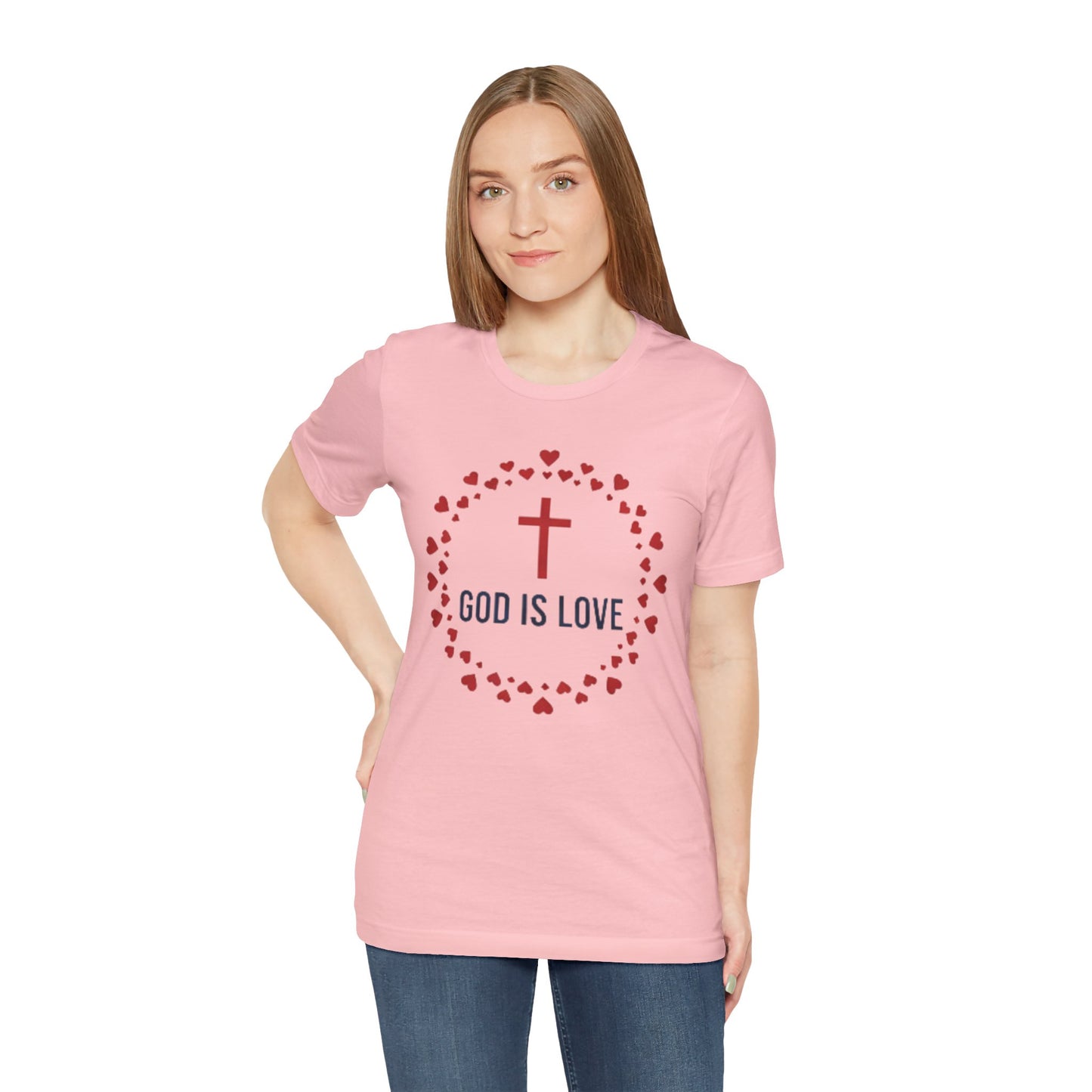 GOD IS LOVE Christian T‑Shirt — Inspirational Faith Tee