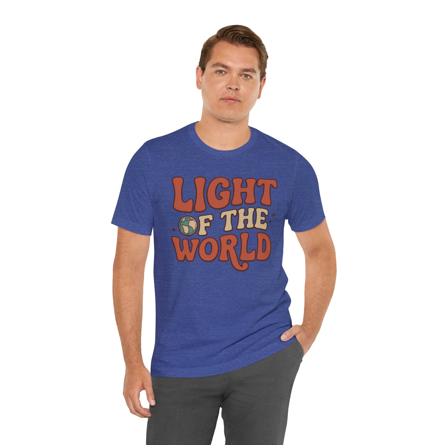 Light of the World T-Shirt — Inspirational Christian Tee