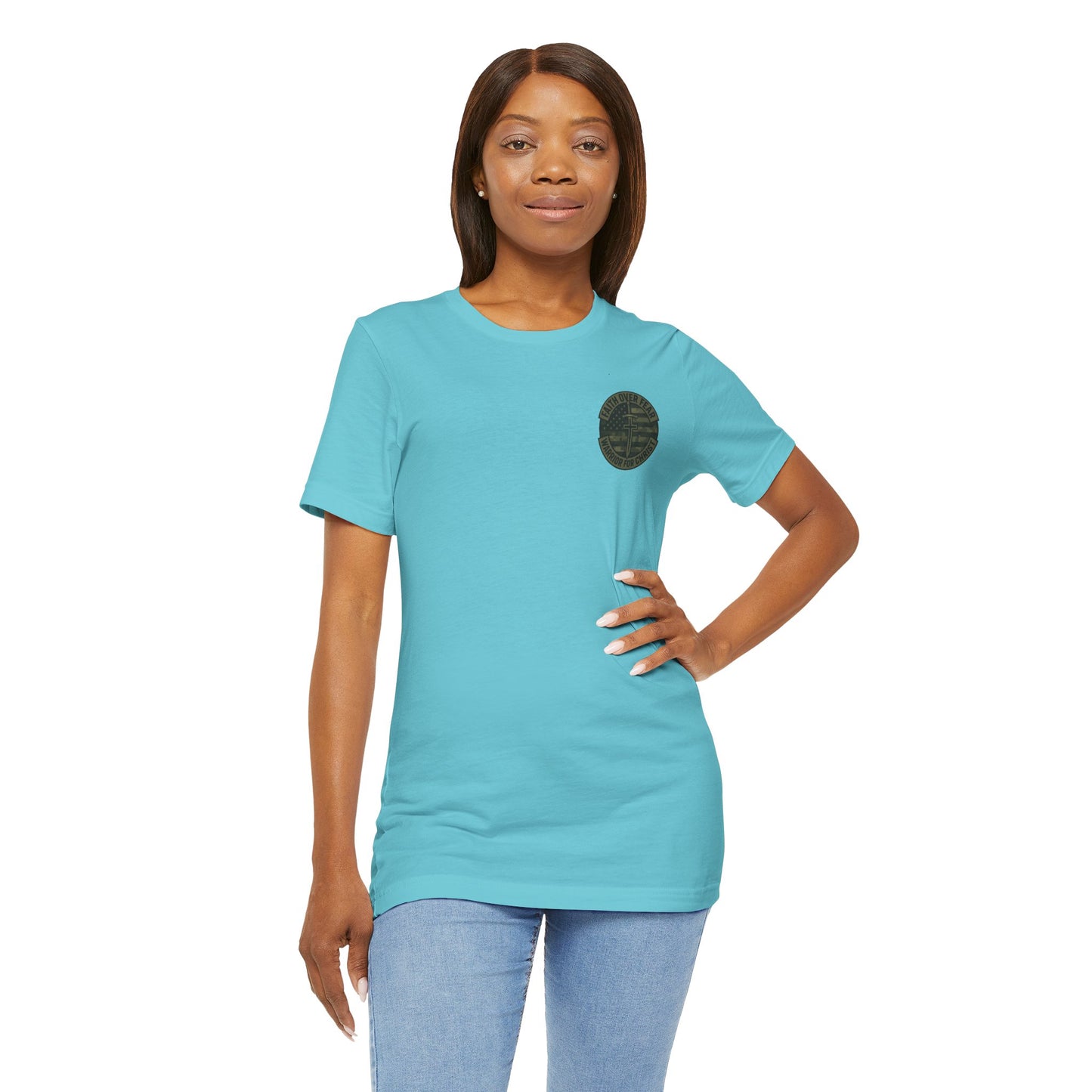 Faith Over Fear "Warrior for Christ" T-Shirt