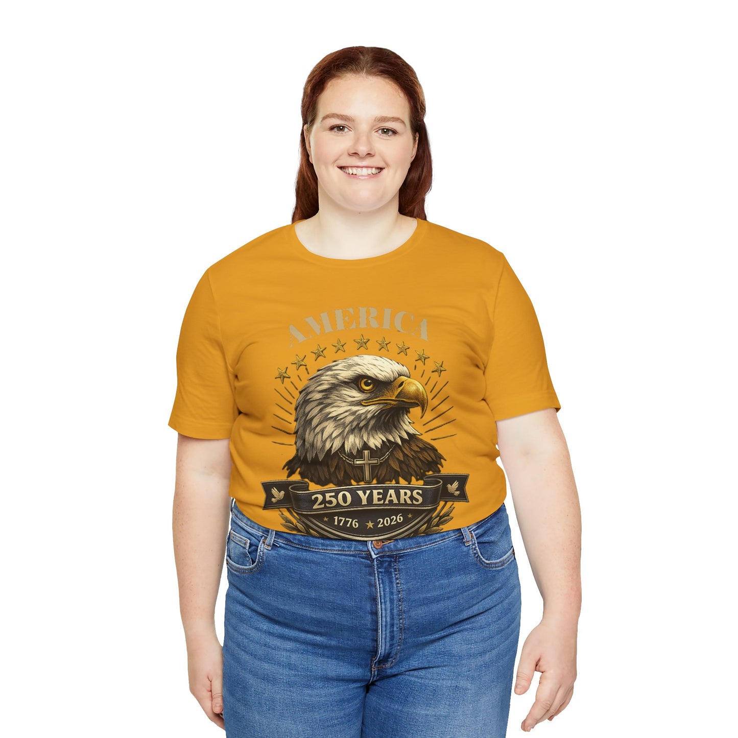 America 250th Anniversary Eagle T-Shirt — 1776–2026 Patriotic Tee