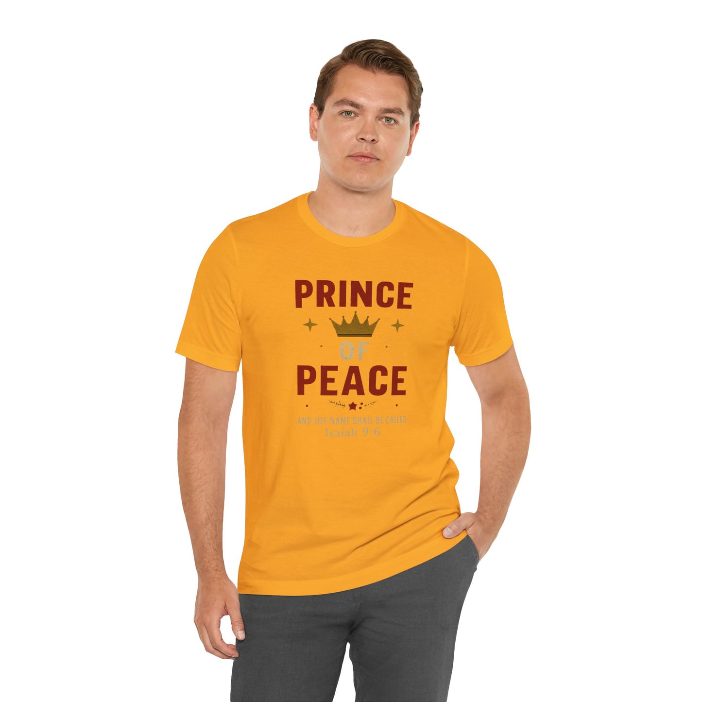 Prince of Peace Isaiah 9:6 T-Shirt — Bible Verse Christian Tee