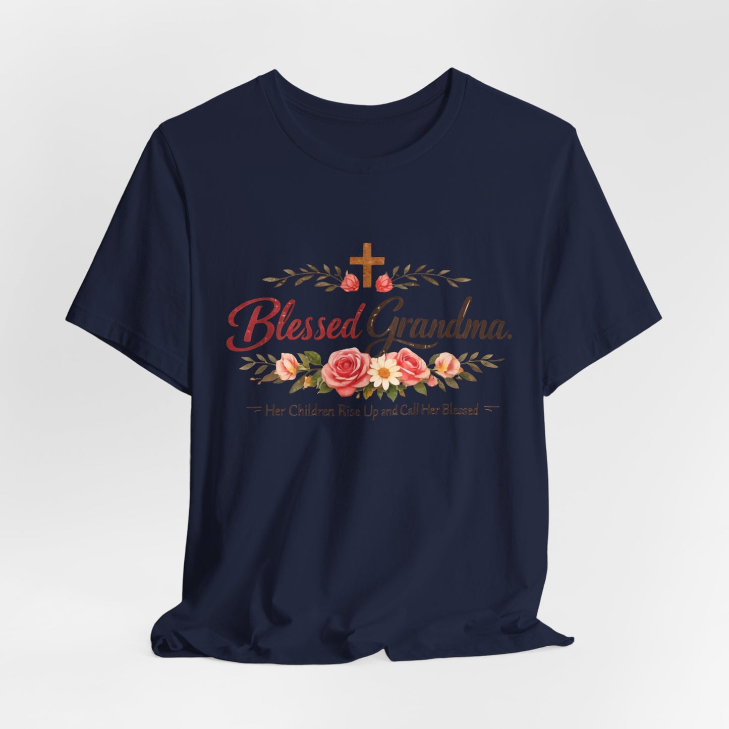 Blessed Grandma Floral Tee