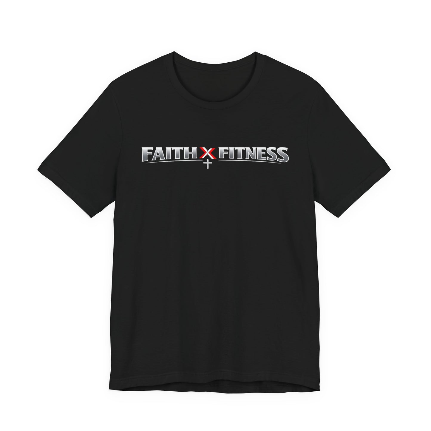 Faith x Fitness T-Shirt — Inspirational Workout Tee
