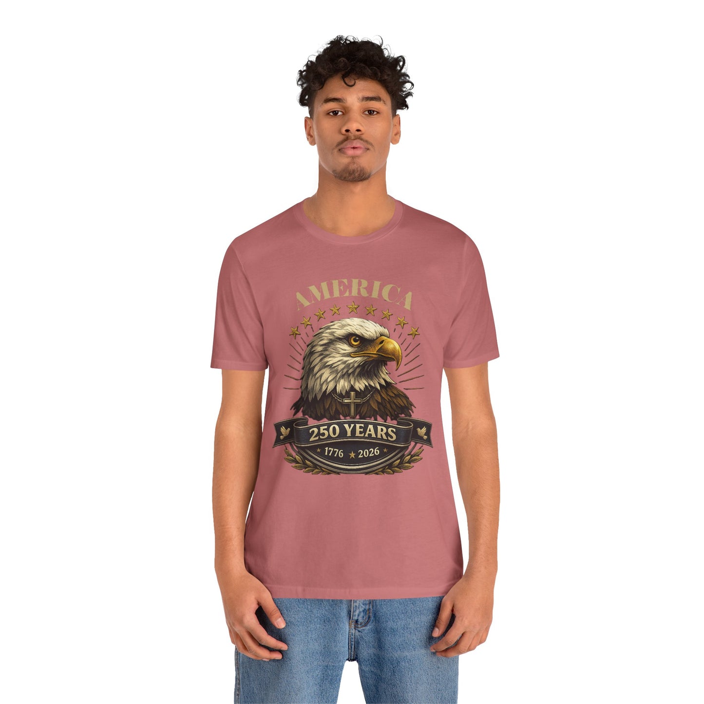 America 250th Anniversary Eagle T-Shirt — 1776–2026 Patriotic Tee