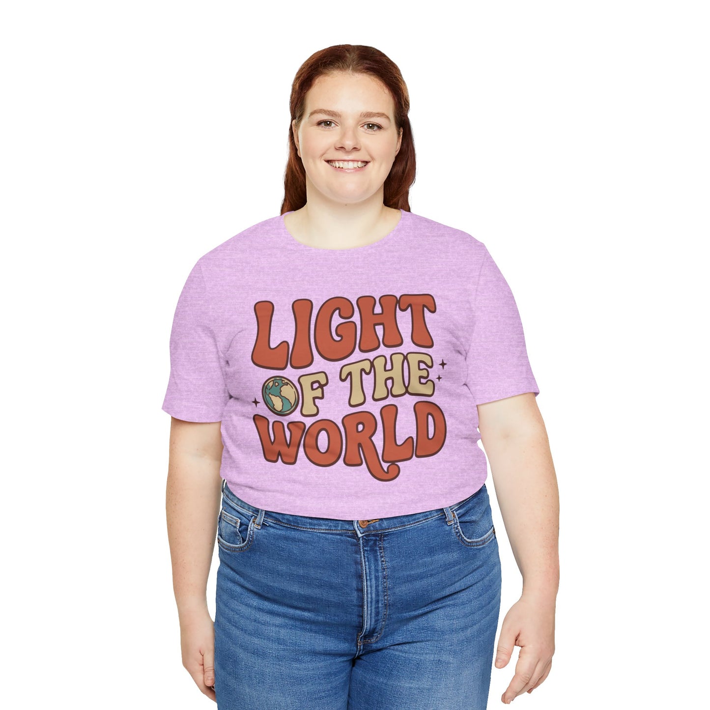 Light of the World T-Shirt — Inspirational Christian Tee