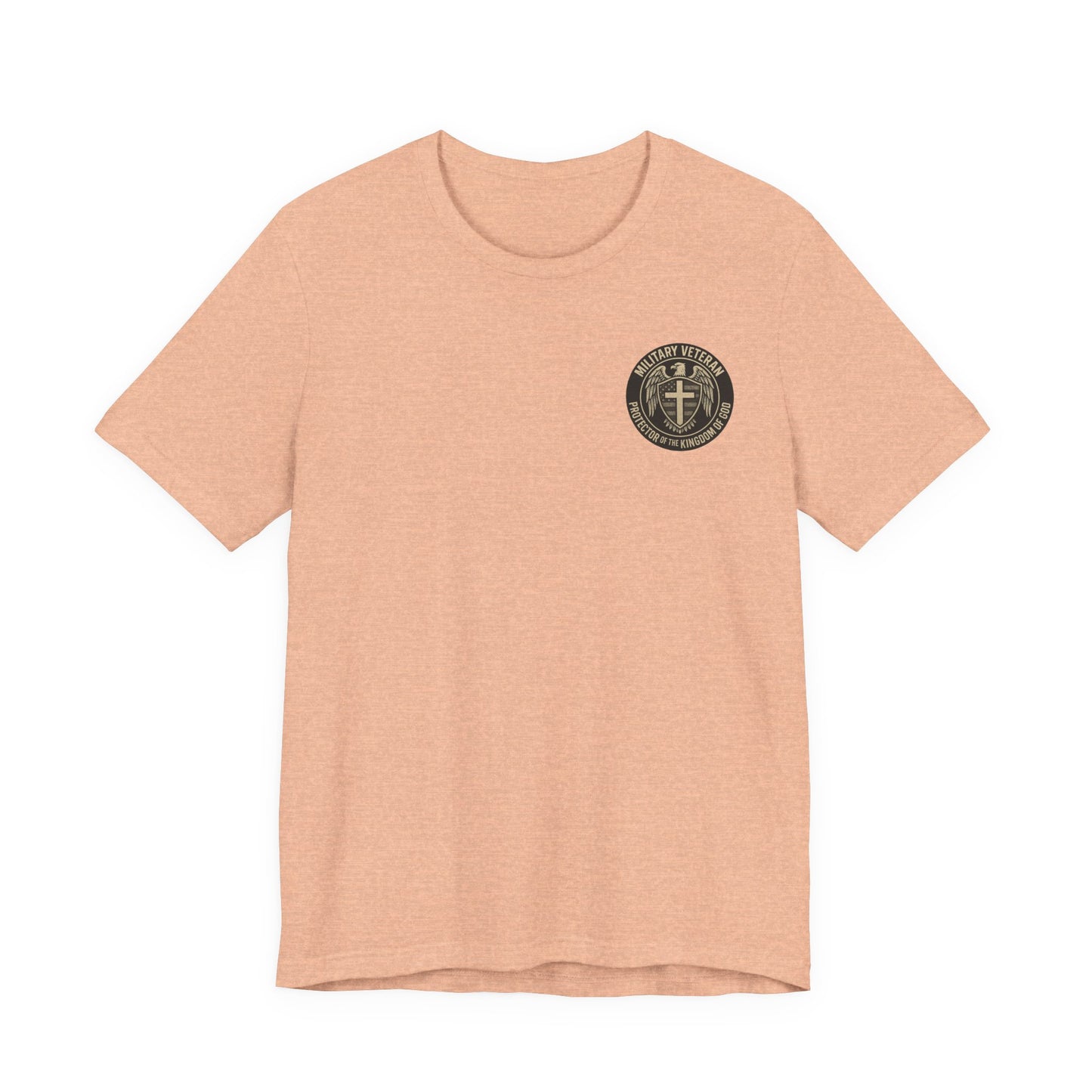 Veteran Protector Tee — "Military Veteran Protector of the Kingdom of God"