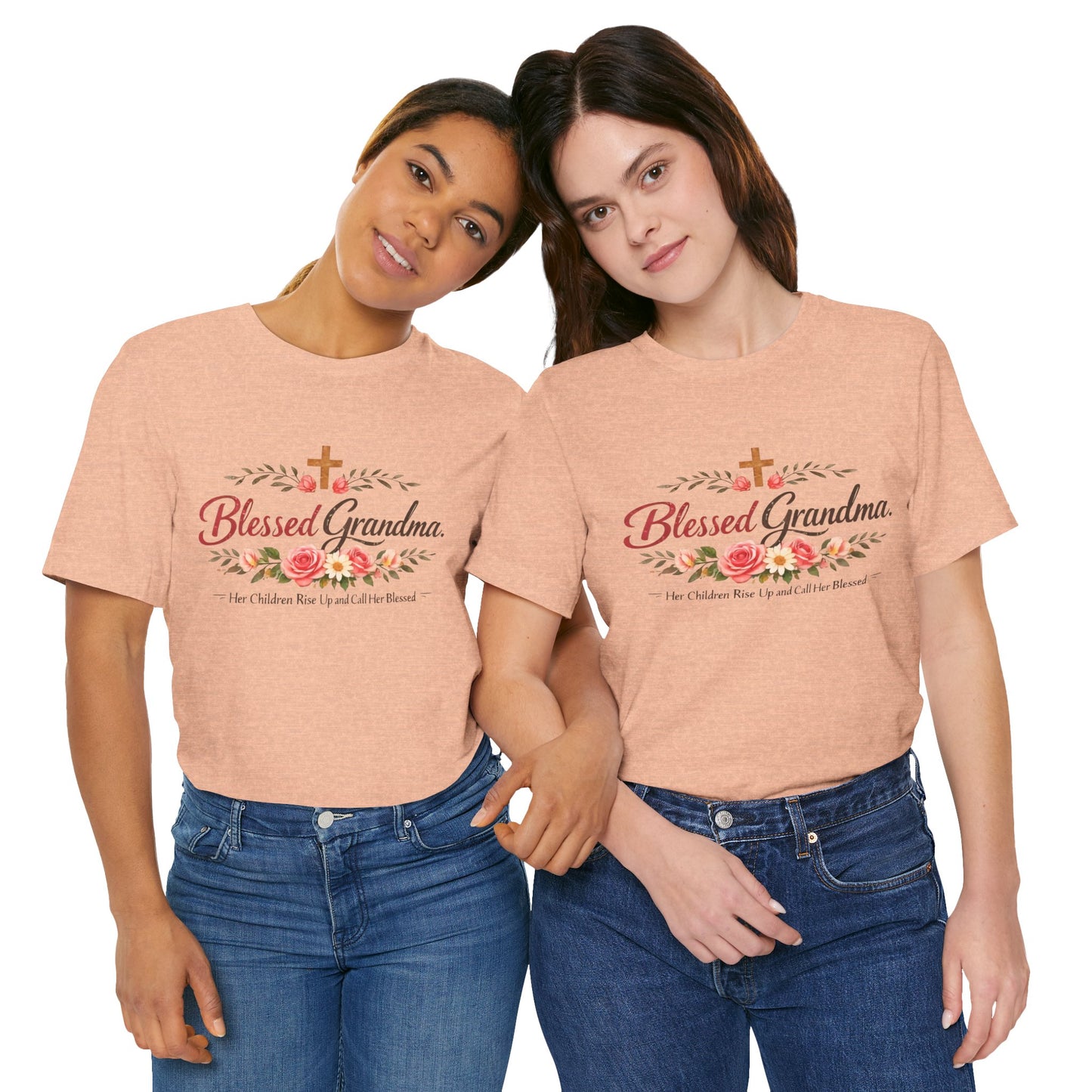 Blessed Grandma Floral Tee