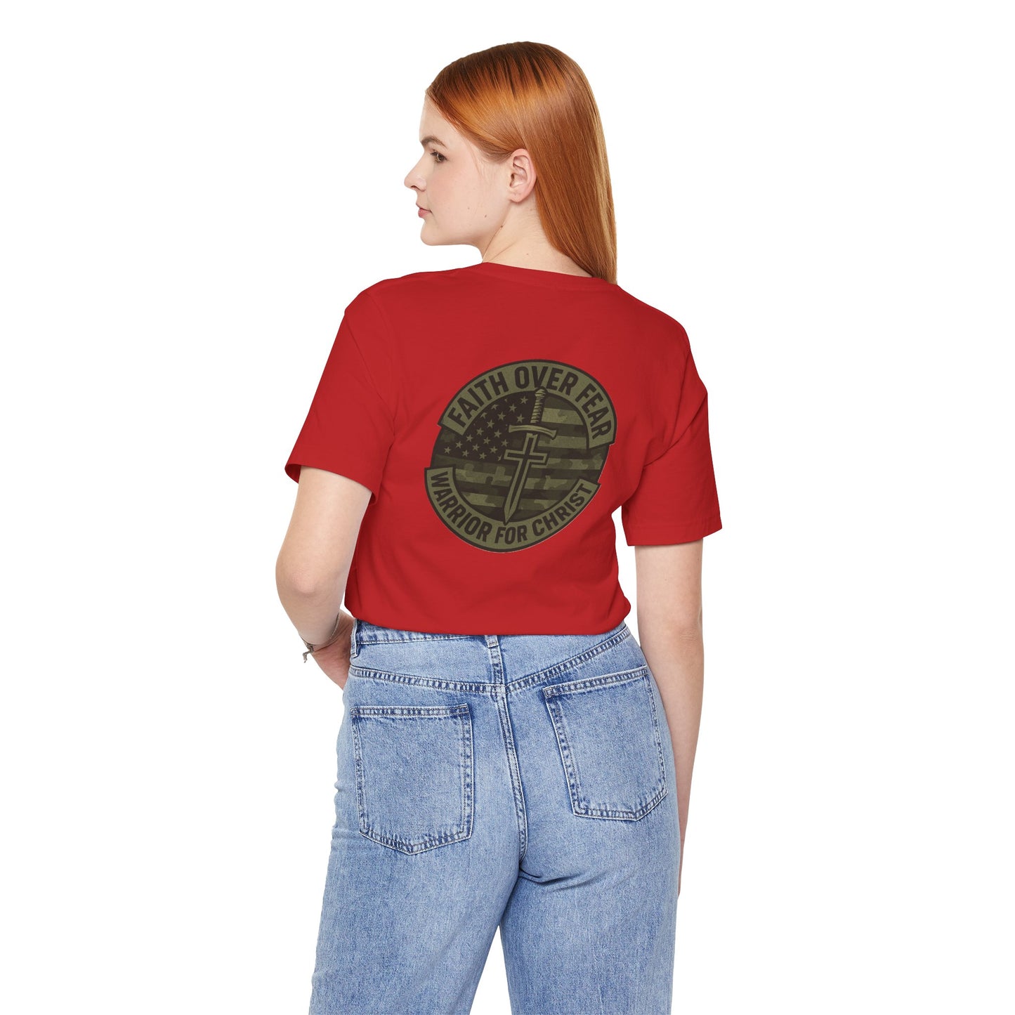 Faith Over Fear "Warrior for Christ" T-Shirt