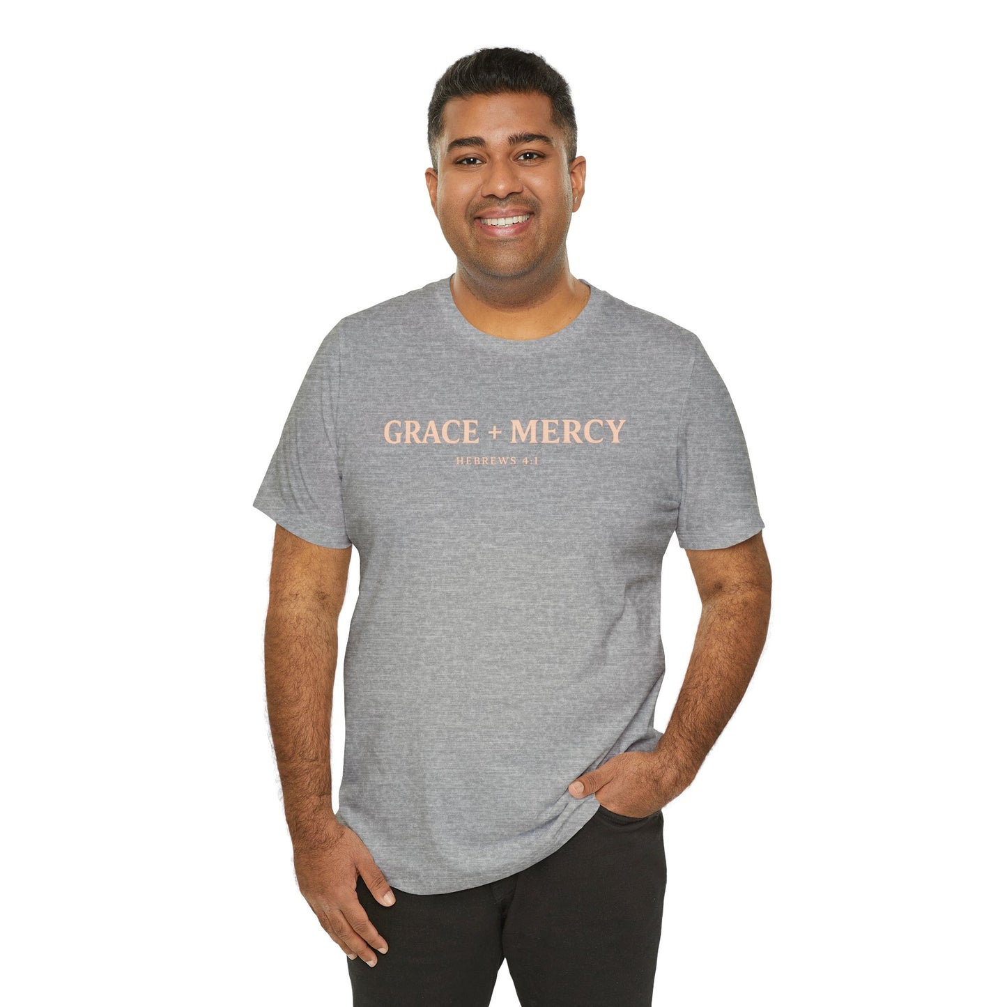 Grace + Mercy Graphic T-Shirt — Faith-Inspired Christian Tee