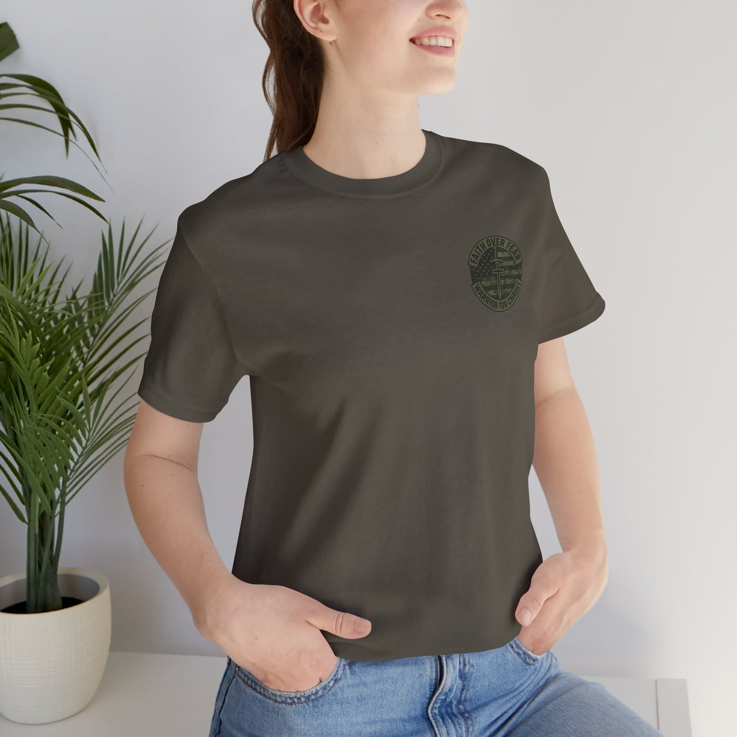 Faith Over Fear "Warrior for Christ" T-Shirt