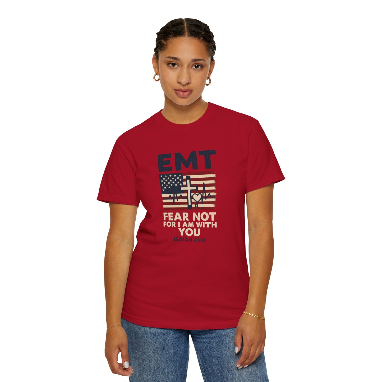 EMT "Fear Not For I Am With You" T-Shirt