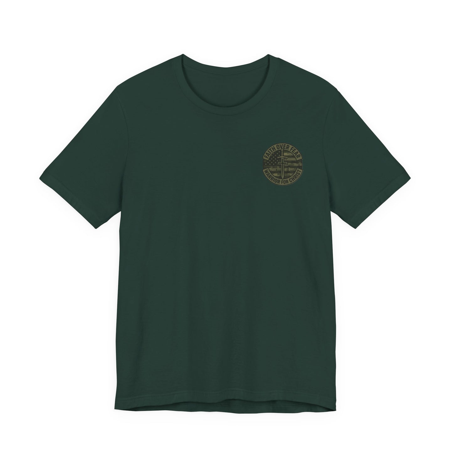 Faith Over Fear "Warrior for Christ" T-Shirt