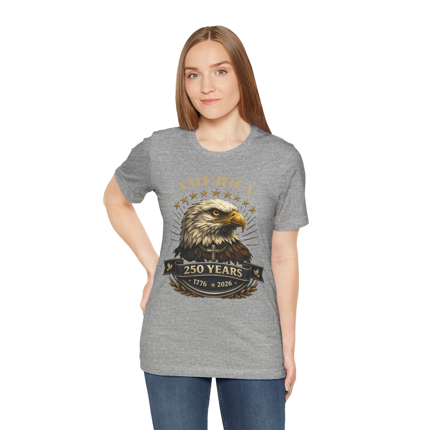 America 250th Anniversary Eagle T-Shirt — 1776–2026 Patriotic Tee