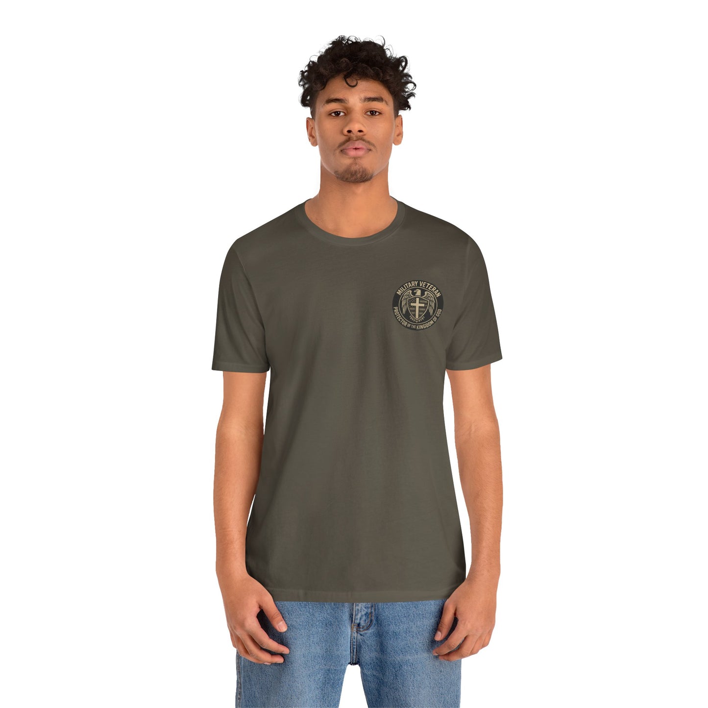 Veteran Protector Tee — "Military Veteran Protector of the Kingdom of God"