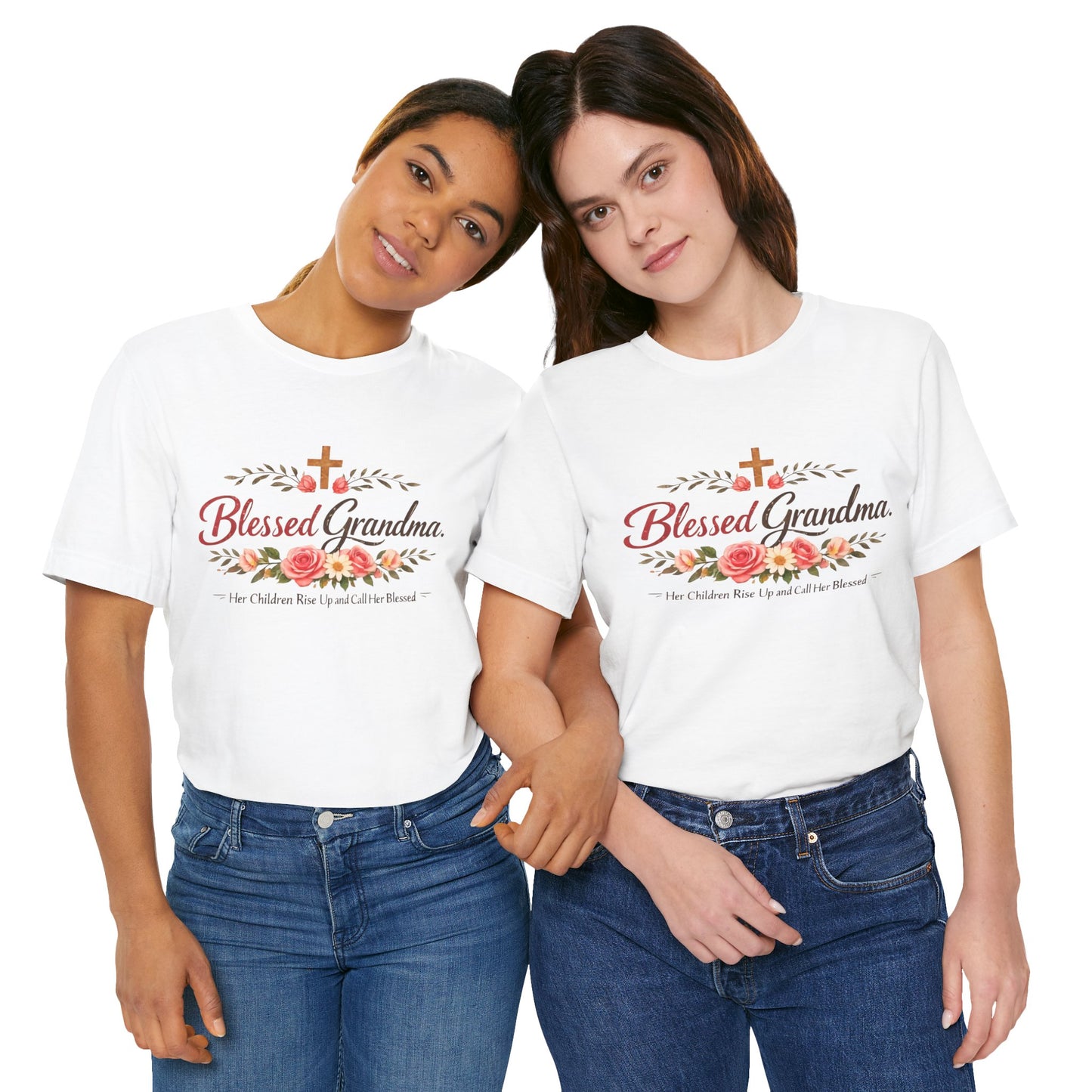 Blessed Grandma Floral Tee