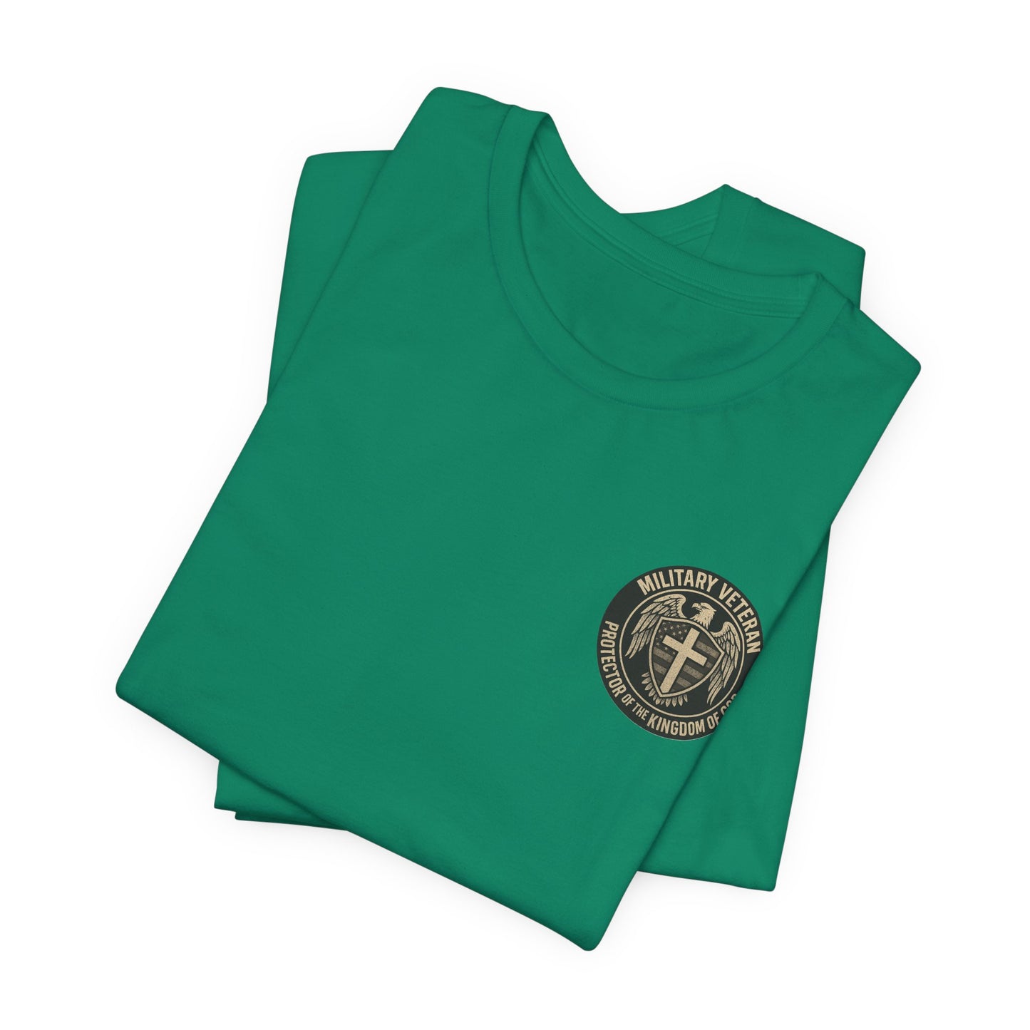 Veteran Protector Tee — "Military Veteran Protector of the Kingdom of God"