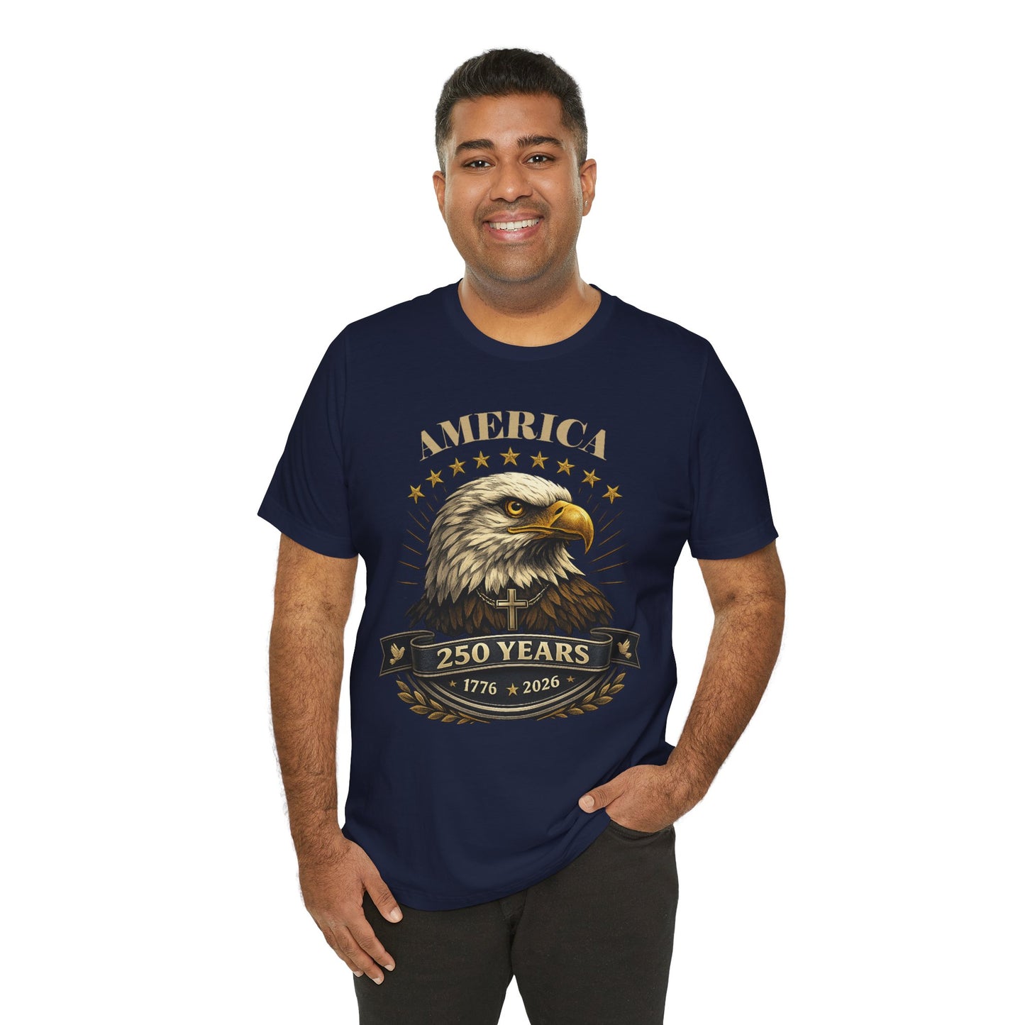 America 250th Anniversary Eagle T-Shirt — 1776–2026 Patriotic Tee
