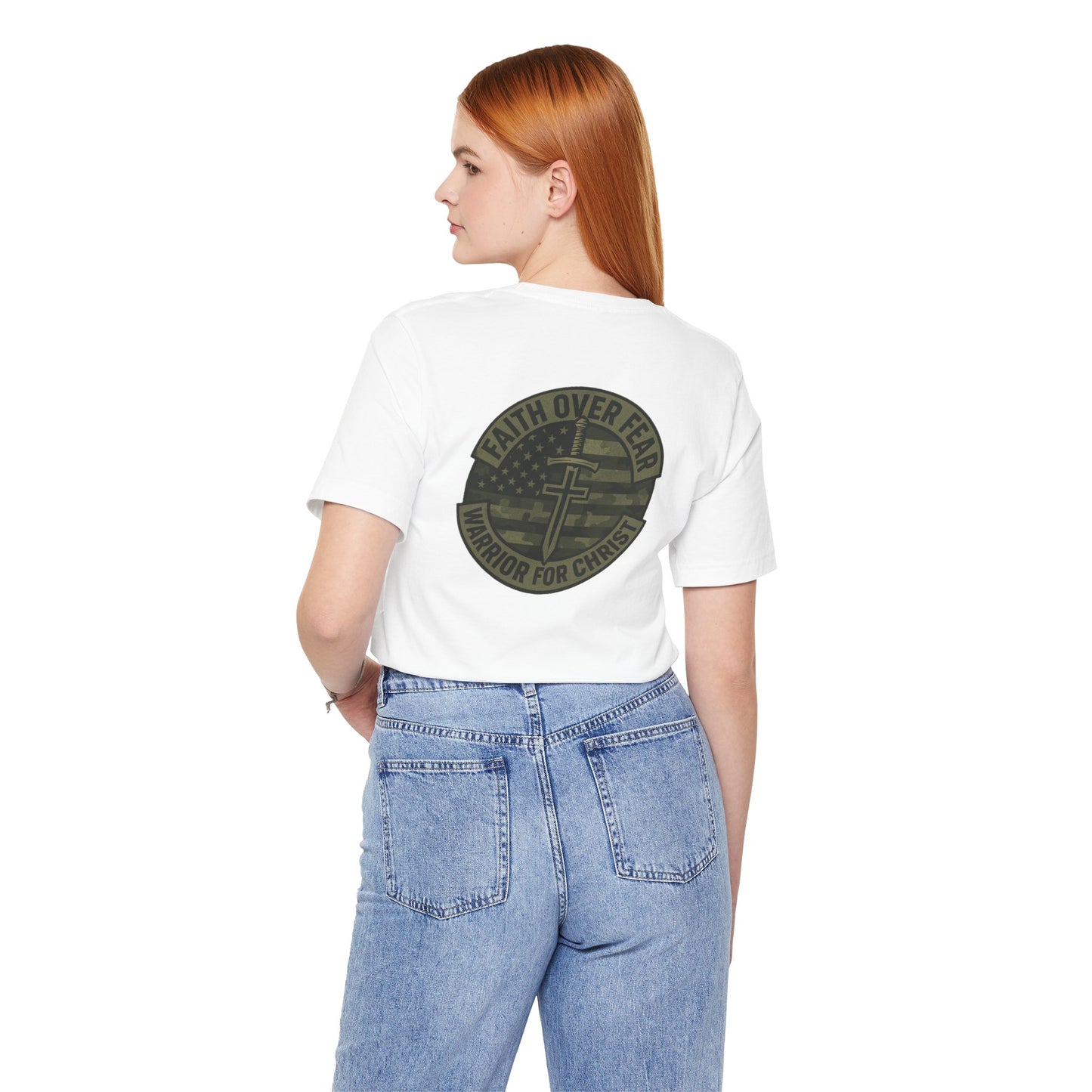 Faith Over Fear "Warrior for Christ" T-Shirt
