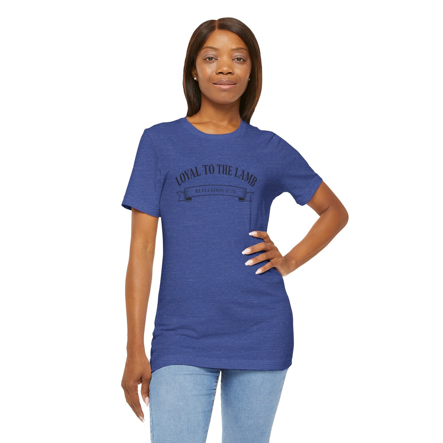 Loyal to the Lamb Tee — Christian Faith Short Sleeve T-Shirt