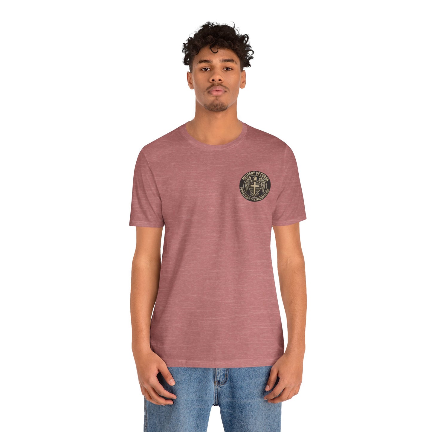 Veteran Protector Tee — "Military Veteran Protector of the Kingdom of God"