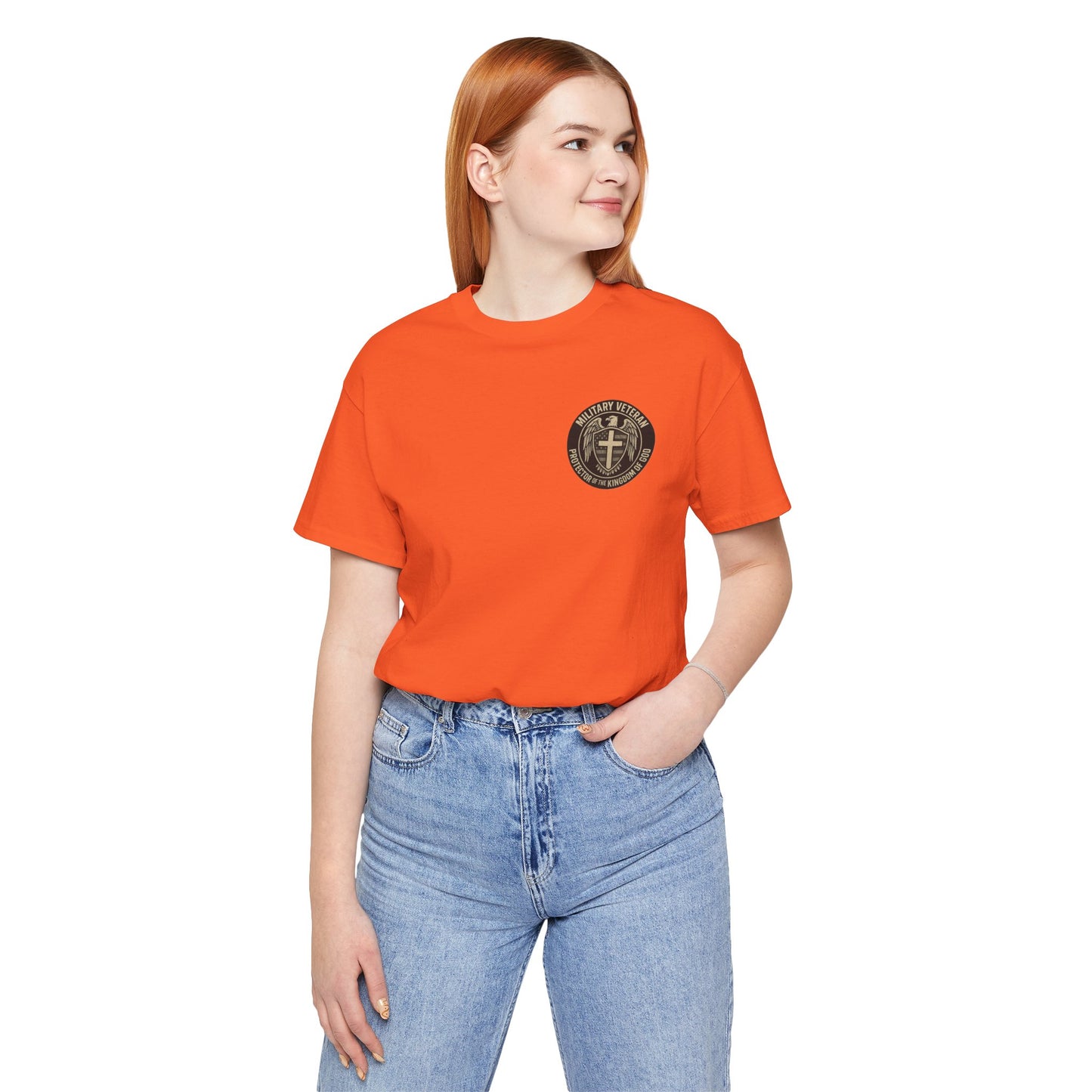 Veteran Protector Tee — "Military Veteran Protector of the Kingdom of God"
