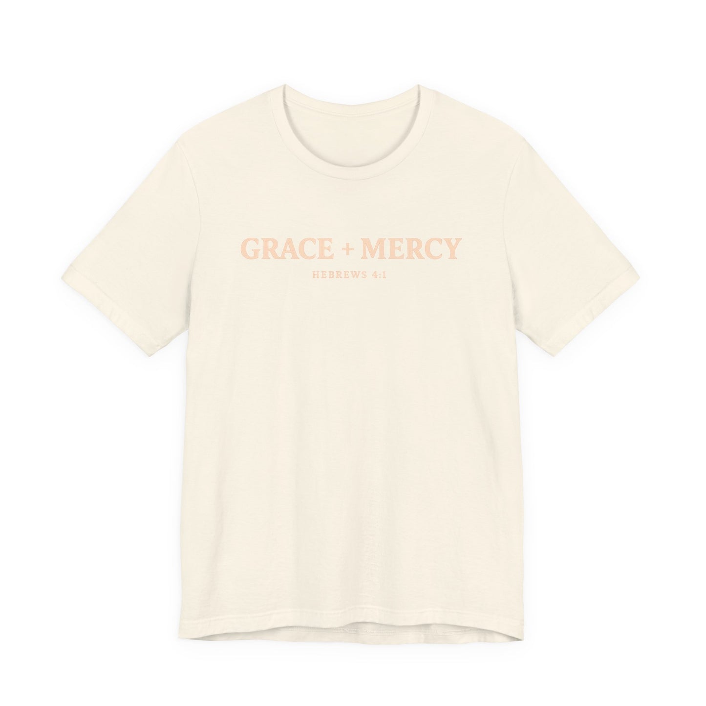 Grace + Mercy Graphic T-Shirt — Faith-Inspired Christian Tee