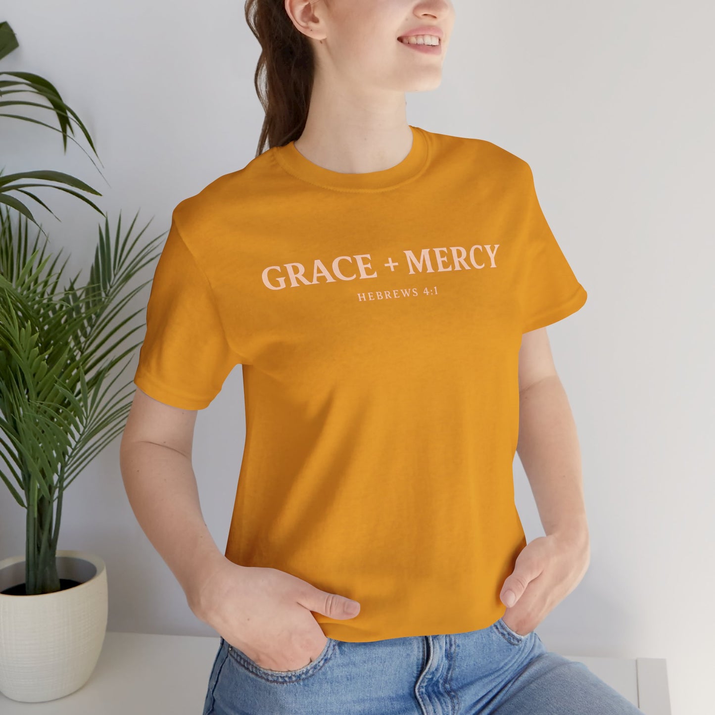 Grace + Mercy Graphic T-Shirt — Faith-Inspired Christian Tee