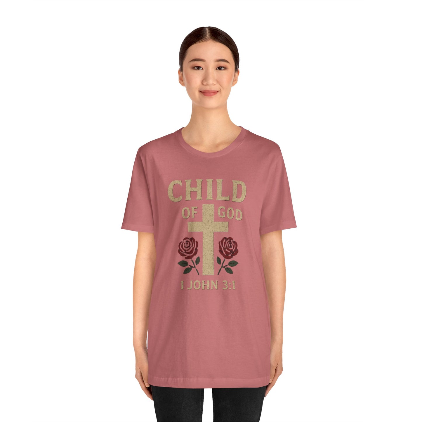 Child of God T-Shirt — 1 John 3:1 Bible Verse Christian Tee