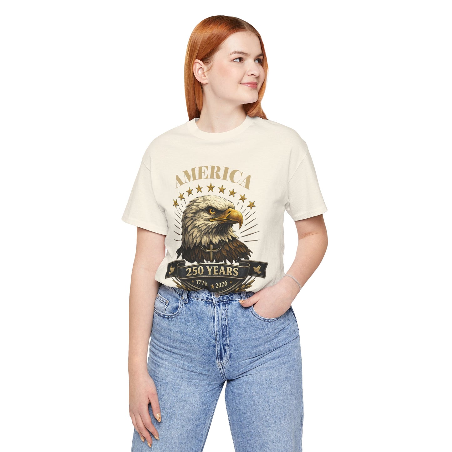 America 250th Anniversary Eagle T-Shirt — 1776–2026 Patriotic Tee