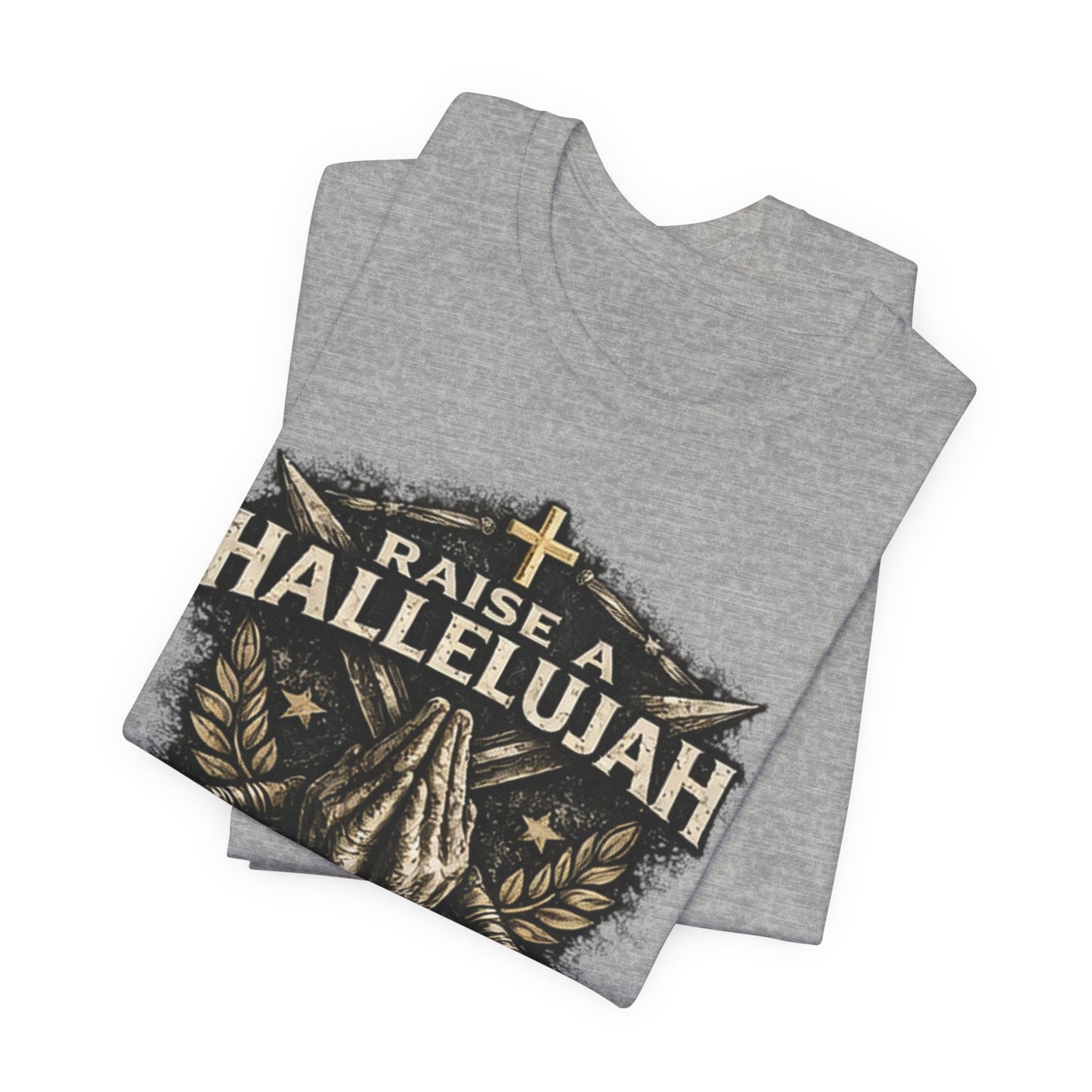 Christian T-Shirt “Raise a Hallelujah — In the Presence of My Enemies” Prayer Tee
